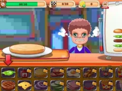 Žaidimas Burger Craze: Top Burger Shop internete