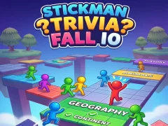 Žaidimas Stickman Trivia Fall IO internete