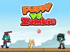 Žaidimas Puppy vs Zombie internete