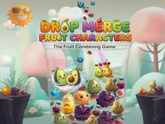Žaidimas Drop Merge Fruit Characters internete