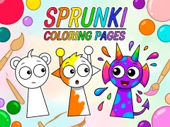 Žaidimas Sprunki Coloring Pages internete