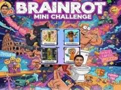 Žaidimas Brainrot Mini Challenge internete