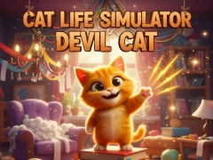 Žaidimas Cat Life Simulator: Devil Cat internete