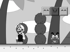 Žaidimas Super Mario Land Within Scratch internete