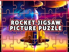 Žaidimas Rocket Jigsaw Picture Puzzle internete