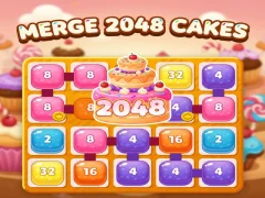 Žaidimas Merge 2048 cakes internete