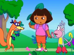 Žaidimas Dora The explorer  Crocodile Lake internete