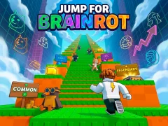 Žaidimas Jump for Brainrot internete