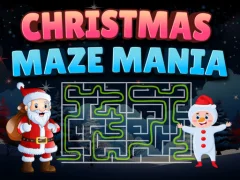 Žaidimas Christmas Maze Mania internete