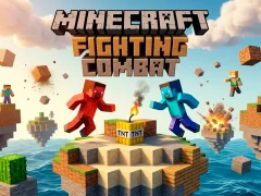 Žaidimas Minecrafts Fighting Combat internete