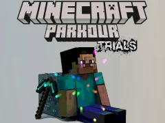 Žaidimas Minecraft Parkour Trials internete