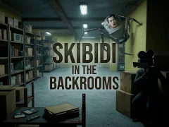 Žaidimas Skibidi In The Backrooms internete