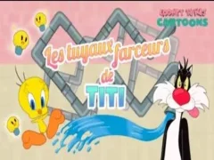 Žaidimas Looney Tunes Cartoons Les tuyaux farceurs de Titi internete