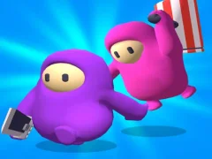 Žaidimas Fall Heroes Fun Guys Run internete