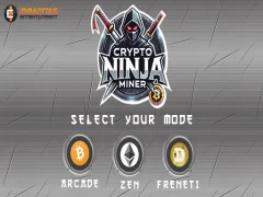 Žaidimas Crypto Ninja Miner internete