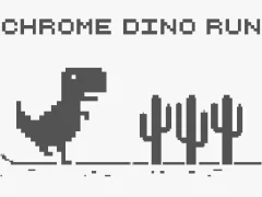 Žaidimas Chrome Dino Run internete