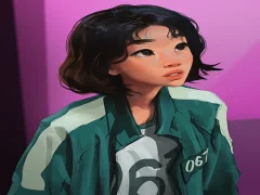 Žaidimas Anime girl internete