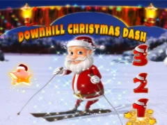 Žaidimas Downhill Christmas Dash internete