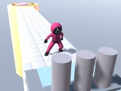 Žaidimas Squid Gamer Runner Obstacle internete
