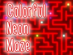 Žaidimas Colorful Neon Maze internete