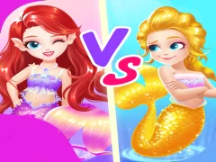 Žaidimas Mermaid Paper Doll Dress Up internete