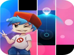 Žaidimas Friday night funkin Piano Tiles internete