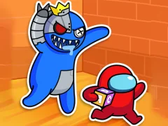 Žaidimas Rainbow Friends Survival Puzzle internete