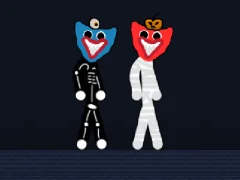 Žaidimas Stickman Huggy Spooky Holiday internete