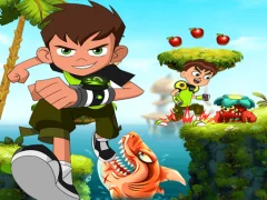Žaidimas Ben 10 Super Run Fast internete