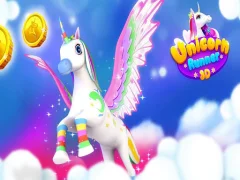 Žaidimas Unicorn Run 3D internete
