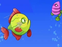 Žaidimas Fish Grow Eating Fish internete