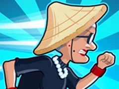 Žaidimas Angry Granny Run: Japan internete