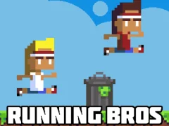 Žaidimas Retro Running Bros internete