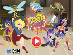 Žaidimas DC Super Hero Girls Food Fight internete