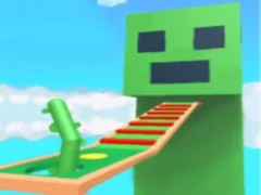 Žaidimas Noob Robo Parkour internete