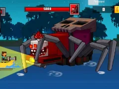 Žaidimas Pirate Block Craft Monster Shooter internete