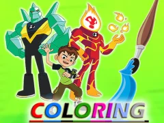Žaidimas Ben 10 Coloring internete