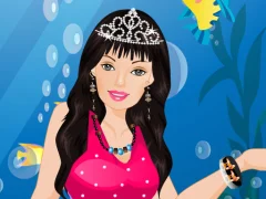 Žaidimas Barbie Mermaid Dressup internete