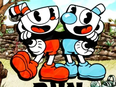 Žaidimas Cuphead Run version internete