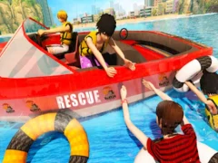Žaidimas Beach Rescue Emergency Boat internete