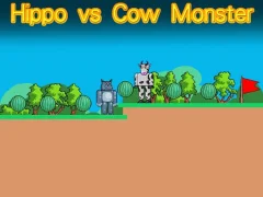 Žaidimas Hippo vs Cow Monster internete