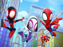 Žaidimas Spidey and his Amazing Friends Swing Into Action! internete