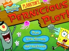 Žaidimas Plankton's Pernicious Plot internete