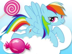 Žaidimas Pony Candy Run internete