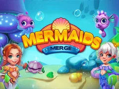 Žaidimas Merge Mermaids internete