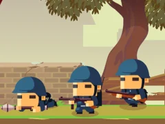Žaidimas Army Block Squad internete