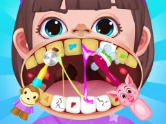 Žaidimas Baby Hospital Dentist Caring internete