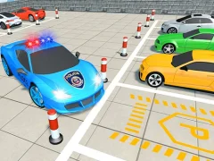Žaidimas Police Super Car Parking Challenge 3D internete