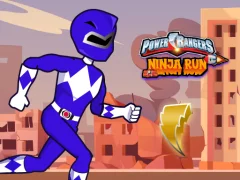 Žaidimas Power Rangers Ninja Run internete