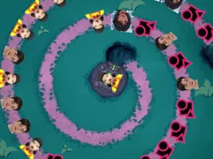 Žaidimas Squid Game Bubble Shooter internete